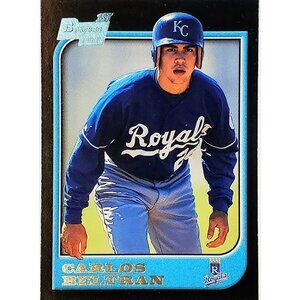 CARLOS BELTRAN ROOKIE "1ST BOWMAN" 1997 BOWMAN #377, ROYALS, METS, ASTROS, HOF?